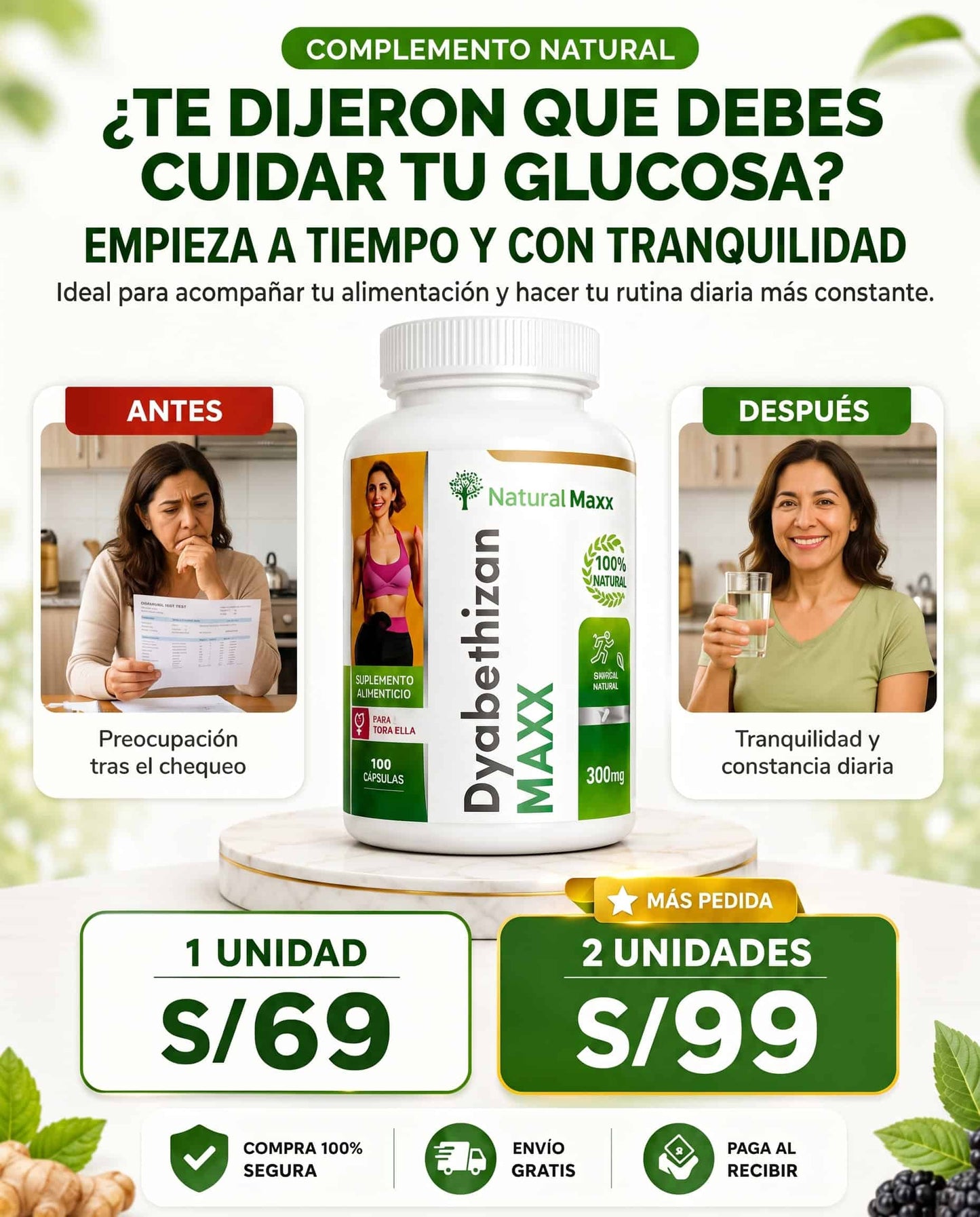 Dyabethizan MAXX | Cuidado y Equilibrio de la Glucosa