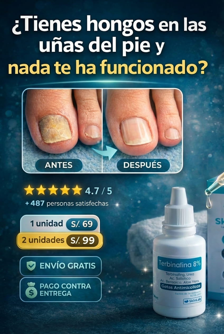 FungiClear 8% – Gotas Antimicóticas