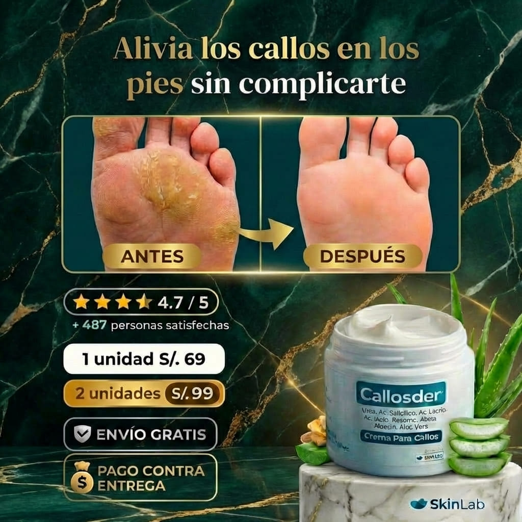 Callosder – Elimina Callos y Piel Dura