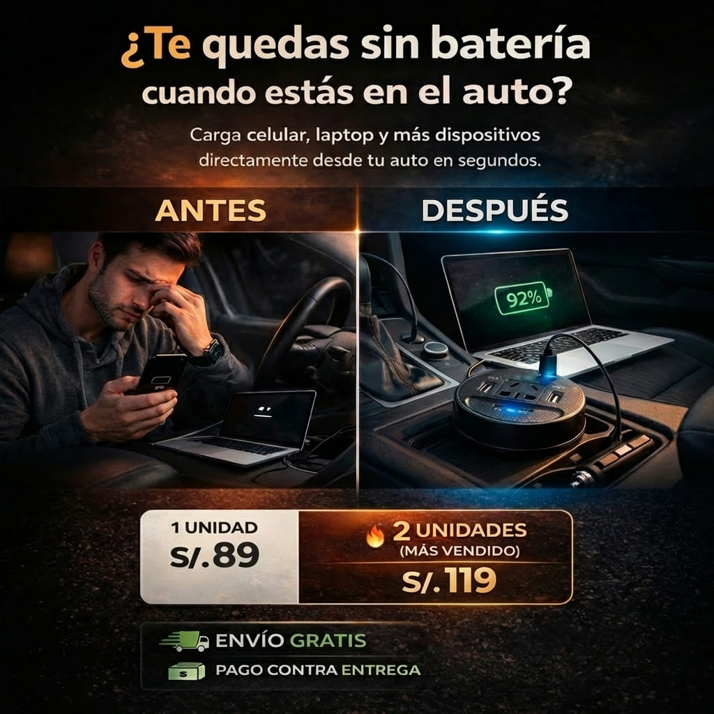 Inversor Energy™ - Enchufe para Auto
