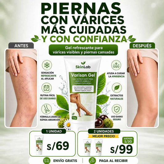 Varisan Gel para Várices Visibles