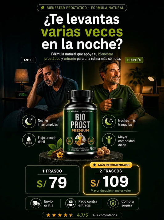BioProst Premium (60 caps.) - Bienestar Prostático